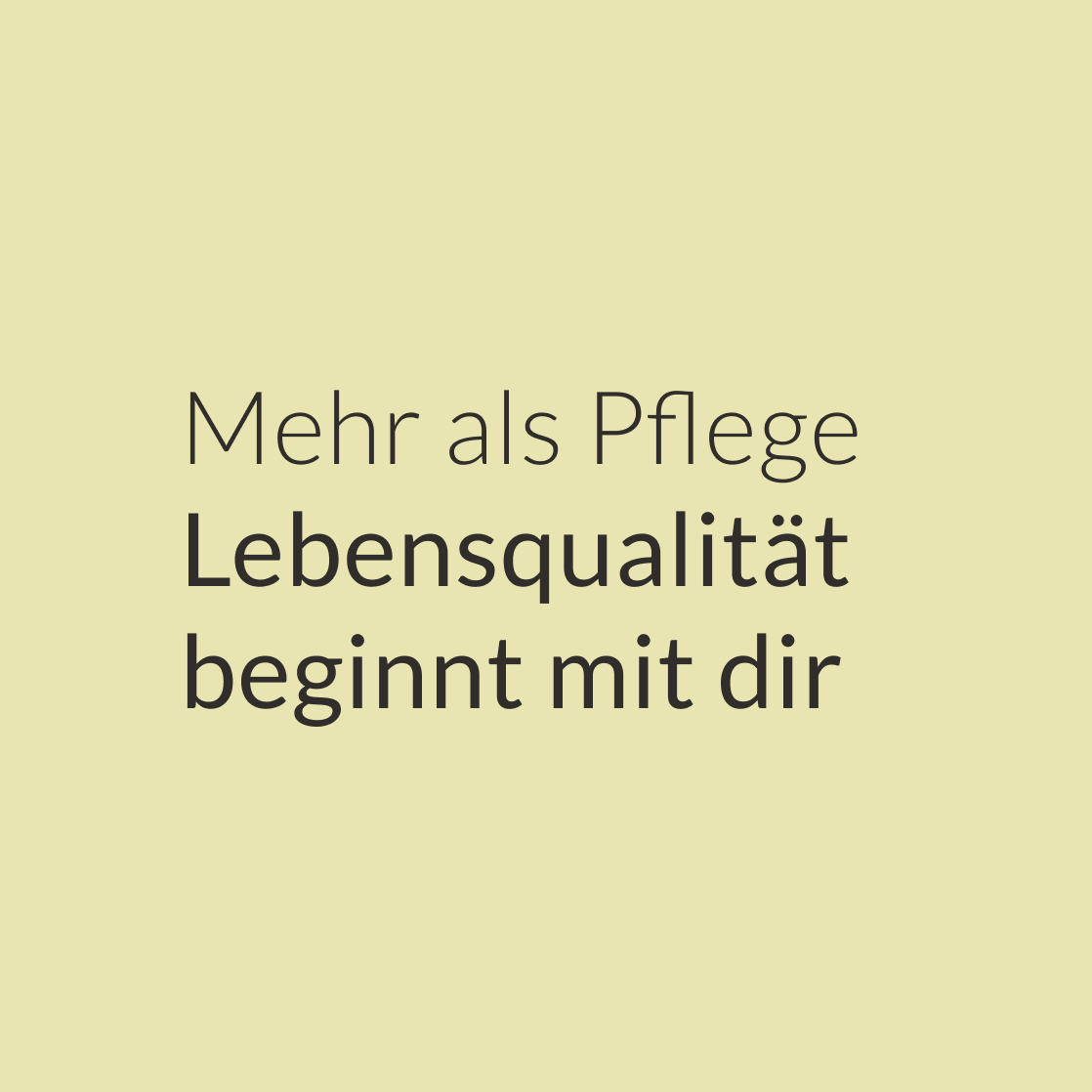 jobs.solina.ch UX-Texting Mehr als Pflege. Lebensqualität beginnt mit dir.