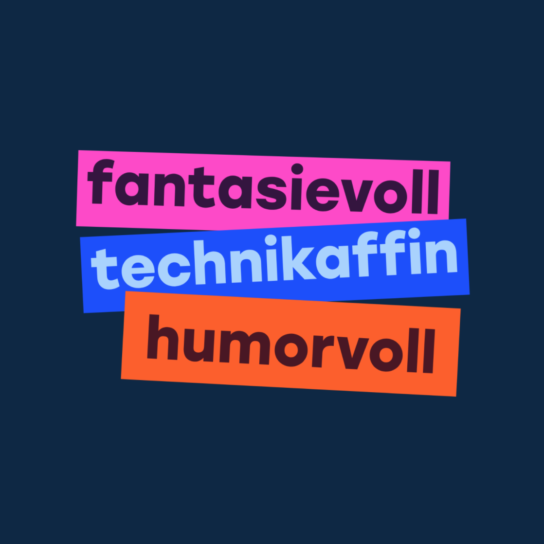 Werte evenjo Fantasievoll, technikaffin, humorvoll